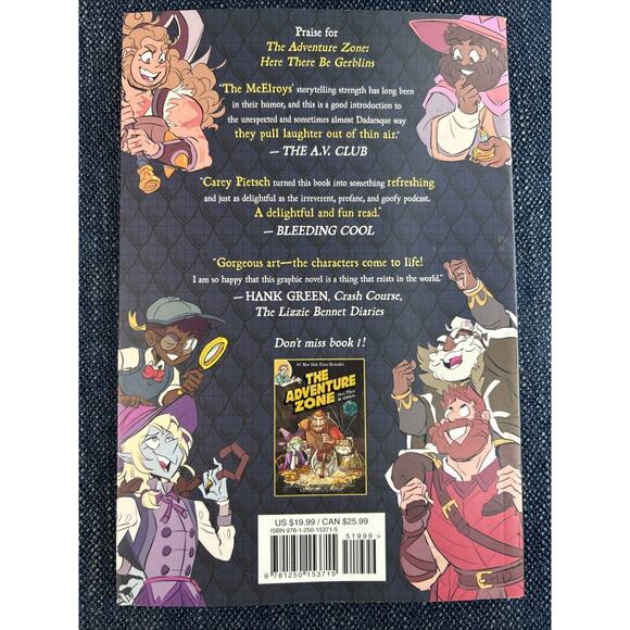 The Adventure Zone Books 2 - 4 McElroy Pietsch Graphic Novel Paperbacks - Picture 7 of 7